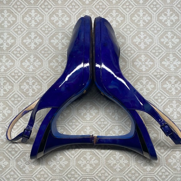 SOLD Custom Dyed Blue Cole Haan Heels - Picture 5 of 7
